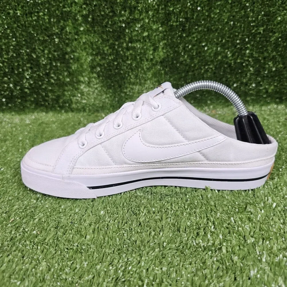 Nike White Slip-On Athletic Shoes - Picture 6 of 10